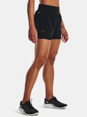 Under Armour Kraťasy UA RUN STAMINA 2IN1 SHORT-BLK S