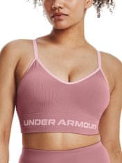 Under Armour Podprsenka UA Seamless Low Long Rib-PNK XS