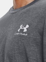 Under Armour Tričko UA LOGO EMB HEAVYWEIGHT SS-GRY XL