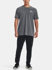 Under Armour Tričko UA LOGO EMB HEAVYWEIGHT SS-GRY XL