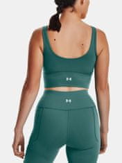 Under Armour Tielko Meridian Fitted Crop Tank-GRN M