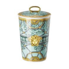 Rosenthal Versace ROSENTHAL VERSACE LA SCALA PALAZZO VERDE Sviečka v dóze s uzáverom 14 cm