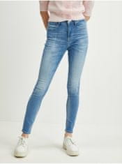 Guess Modré dámske skinny fit džínsy Guess 1981 32/29