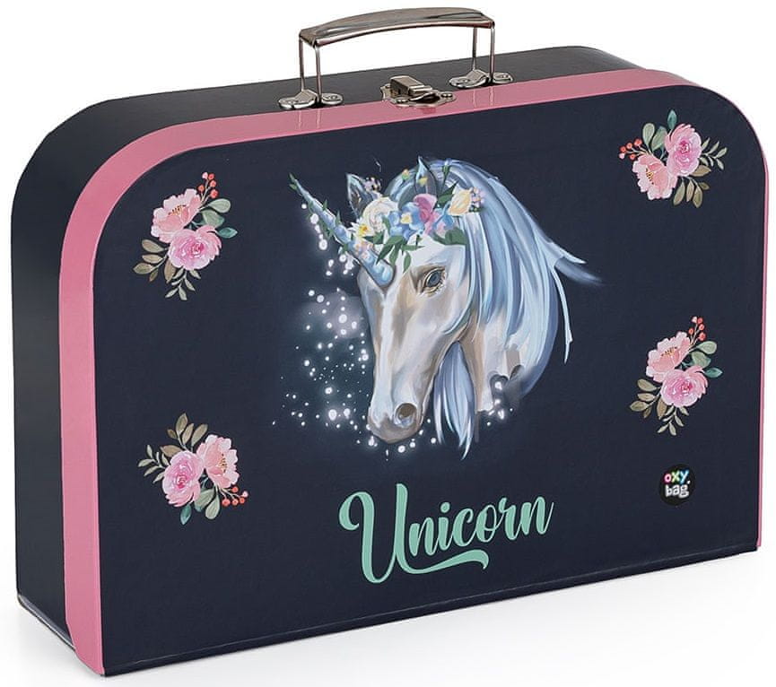 Oxybag Kufrík lamino 34 cm Unicorn 1