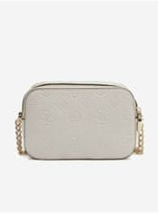 Guess Krémová dámska crossbody kabelka Guess Galeria Bucket UNI