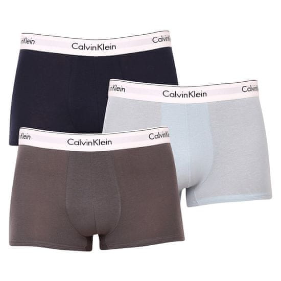 Calvin Klein Poškodený obal - 3PACK pánske boxerky viacfarebné (NB2380A-679)