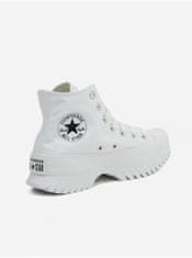 Converse Biele dámske členkové tenisky na platforme Converse Chuck Taylor All Star Lugged 2.0 39 1/2