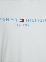 Tommy Hilfiger Svetlomodré detské tričko Tommy Hilfiger 128