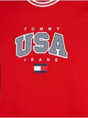 Tommy Jeans Tielka pre mužov Tommy Jeans - červená S