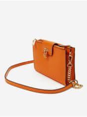 Michael Kors Oranžová dámska kožená crossbody kabelka Michael Kors Ruby UNI