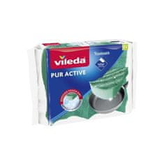 VILEDA Hubka Vileda Pur, active, špongia na riad, stredná, 2 ks