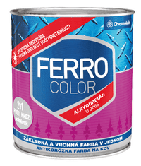 Chemolak FERRO COLOR U 2066 - Syntetická farba 2v1 0,75 L 6030 - slonová kosť