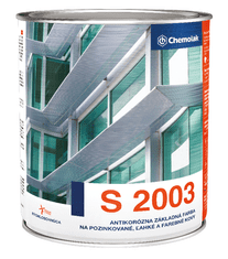 Chemolak S 2003 - Základná syntetická farba na ľahké kovy 9 L 0606