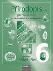 Fraus Prírodopis 6 pre ZŠ a viacročné gymnáziá - pracovný zošit