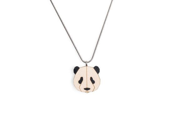 BeWooden dámska dřevěný prívesok na krk Panda Pendant univerzálna