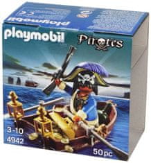 Playmobil PLaymobil 4942 Pirát na veslárskom člne