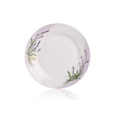 Banquet Tanier porcelánový dezertná LAVENDER 19 cm, súprava 6 ks