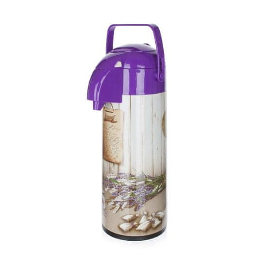 Banquet Termoska s pumpou CULINARIA LAVENDER 1,9 l, OK