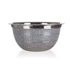 Banquet Misa nerezová GRANITE Grey 16,5 x 8 cm, súprava 6 ks