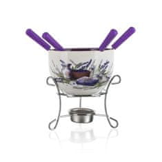 Fondue keramika 6ks LAVENDER