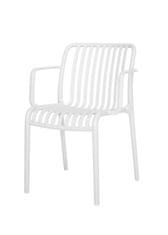 VerDesign GARDEN záhradná stolička, biela