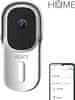 iGET iGET HOME Doorbell DS1 White - WiFi bateriový videozvonek, FullHD, obousměrný zvuk, CZ aplikace