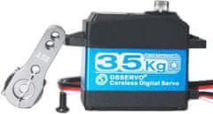 YUNIQUE GREEN-CLEAN DS3235 PRO 7.4V 35KG bezjadrový digitálny servomotor s 18T kamerou pre model robotického nákladného vozidla Baja Car 1/10 (180 stupňov)