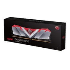 A-Data XPG D30/DDR4/8GB/3600MHz/CL18/1x8GB/Red/Silv