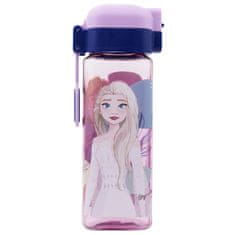 Stor Hranatá plastová fľaša DISNEY FROZEN Lock, 550ml, 74202