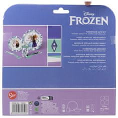 Stor Detský plastový riad, DISNEY FROZEN Micro, tanier, miska, pohár, príbor, 74250