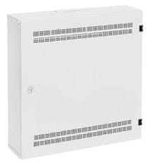 Solarix rozvádzač SOHO LC-18 s lištami 2U, 4U a 11U, 550x550x150mm, biela RAL 9003