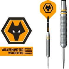 Mission Šípky Steel Football - Wolverhampton Wanderers FC - Official Licensed - Wolves - 22g