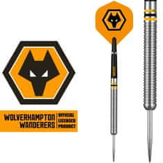Mission Šípky Steel Football - Wolverhampton Wanderers FC - Official Licensed - Wolves - 24g