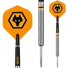 Mission Šípky Steel Football - Wolverhampton Wanderers FC - Official Licensed - Wolves - 24g
