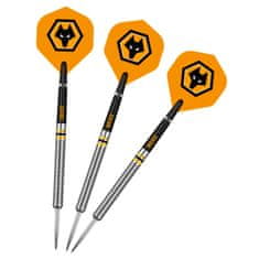 Mission Šípky Steel Football - Wolverhampton Wanderers FC - Official Licensed - Wolves - 24g