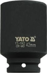 YATO Nadstavec 3/4" rázový šesťhranný hlboký 42 mm CrMo