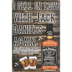 Retro Cedule Ceduľa Jack Daniels - I Feel in Love With Jack