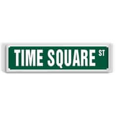Retro Cedule Ceduľa Time Square