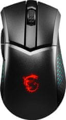 MSI Clutch GM51 Lightweight Wireless (S12-4300080-C54), čierna