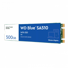 Western Digital SA510 SSD disk, 500 GB, SATA, M.2 (WDS500G3B0B) - zánovné