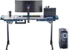 Ultradesk SPACE XXL V2 (UDESK-SP-XL), čierny