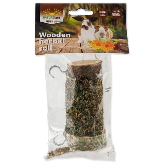 NATURE LAND Pochoutka Nibble válec s bylinkami 120 g