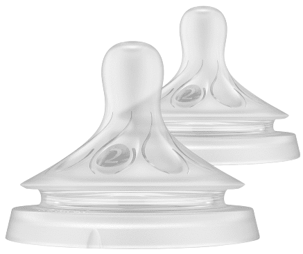 Philips Avent Cumlík Natural Response 2 novorodenecký prietok 0m+, 2 ks