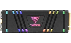 Patriot Viper VPR400 RGB 512GB SSD / Interný / M.2 PCIe Gen4 x4 NVMe /