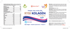Swedish Nutra Collagen 10 000 Pure Peptide hydrolizovaný rybí kolagén 500 ml Sladidlá: Glykozidy Steviolu a Sukralóza