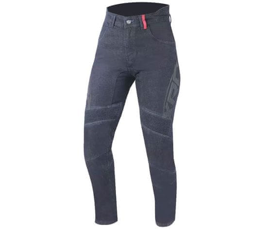 XRC Dámské džínsy na moto Cropped jeans ladies blue