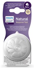 Philips Avent Cumlík Natural Response 6 na kašu 6m+, 2 ks