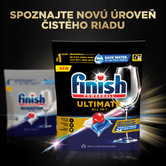Finish Ultimate All in 1 - kapsule do umývačky riadu 30 ks