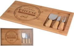 Koopman Darčekový set Bamboo Cheese