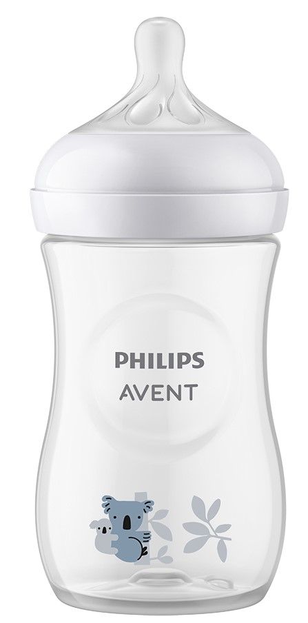 Philips Avent Fľaša Natural Response 260 ml, 1 m+, koala